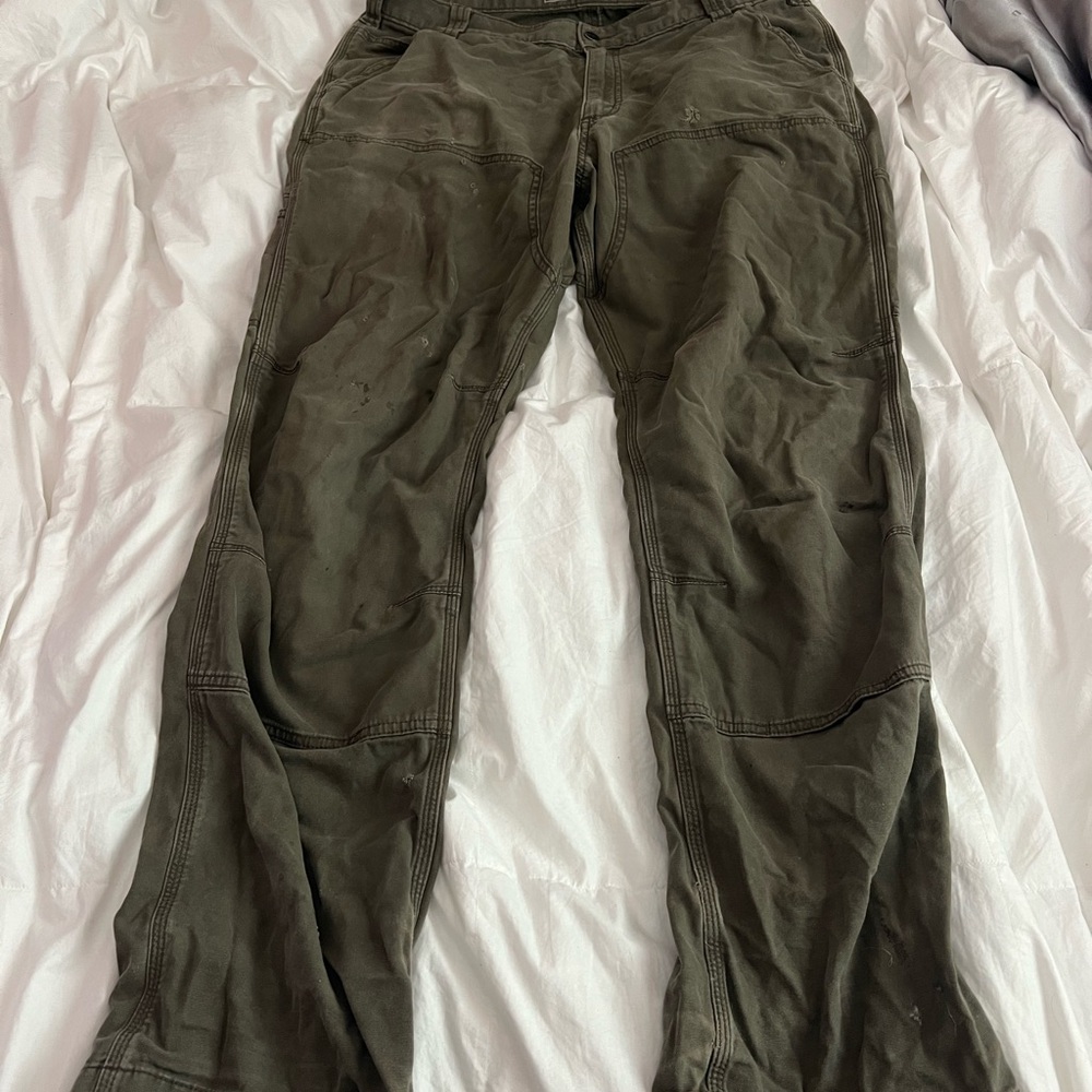 Carhartt Men's Dark Olive Cargo Pants